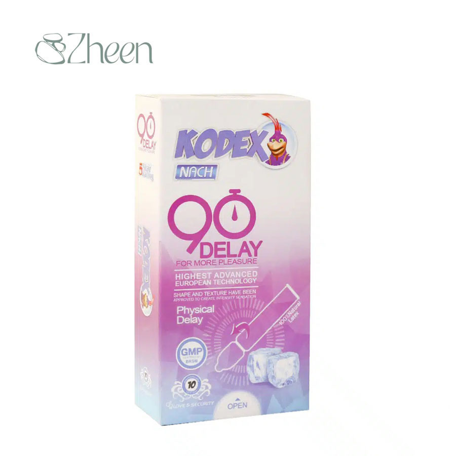 کاندوم تاخیری 90 دقیقه دیلی کدکس بسته 10 عددی